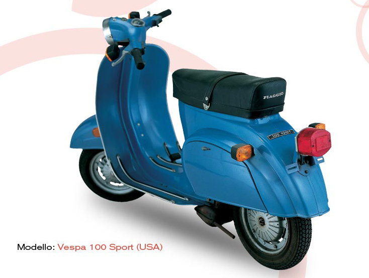 Мотоцикл Vespa 100 1978 фото