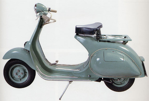 Мотоцикл Vespa 125 Utilitaria 1953 фото