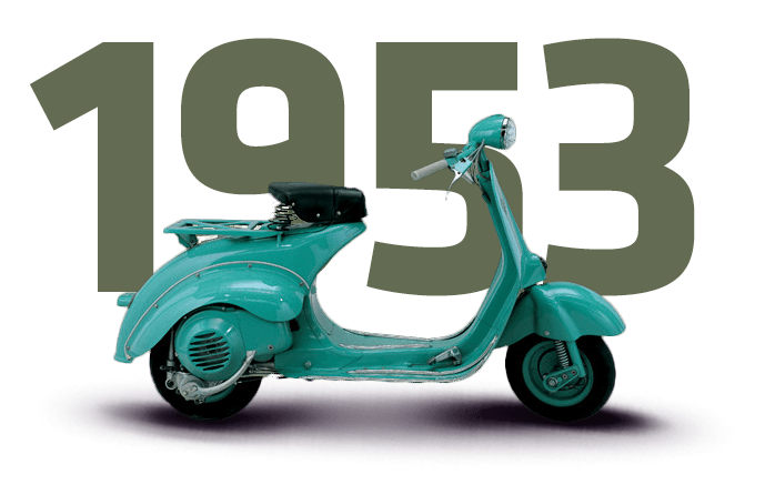 Мотоцикл Vespa 125 Utilitaria 1953 фото