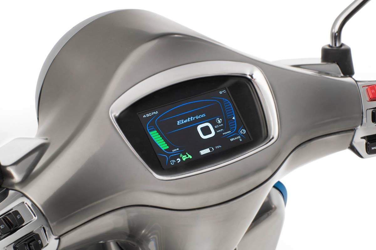 Мотоцикл Vespa Elettrica 2020 фото