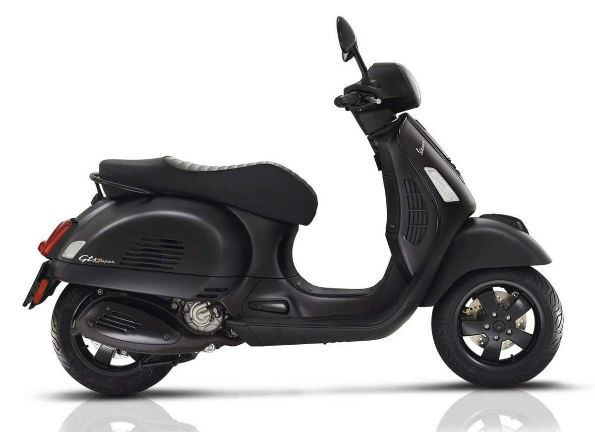 Мотоцикл Vespa GTS 300 Notte 2018 фото