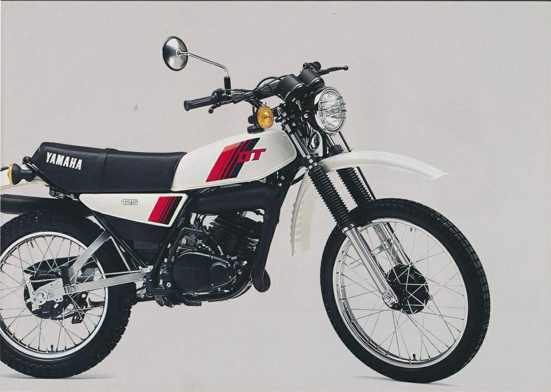 Мотоцикл Yamaha DT 120MX 1981 фото