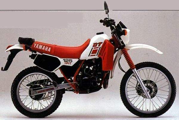 Мотоцикл Yamaha DT 125LC Disc 1985 фото