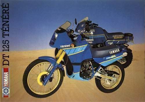 Мотоцикл Yamaha DT 125R Tnr 1989 фото