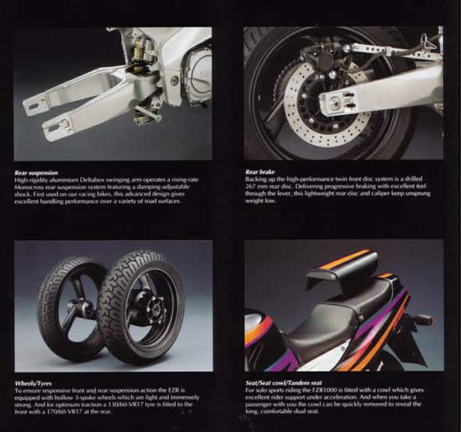 Мотоцикл Yamaha FZR 1000 EXUP 1995 фото