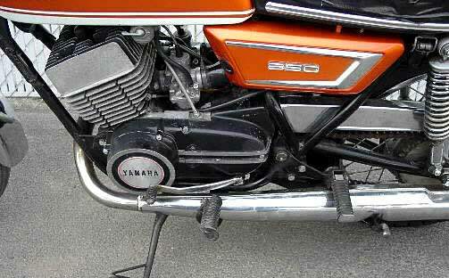 Мотоцикл Yamaha R5-B 350 1971 фото