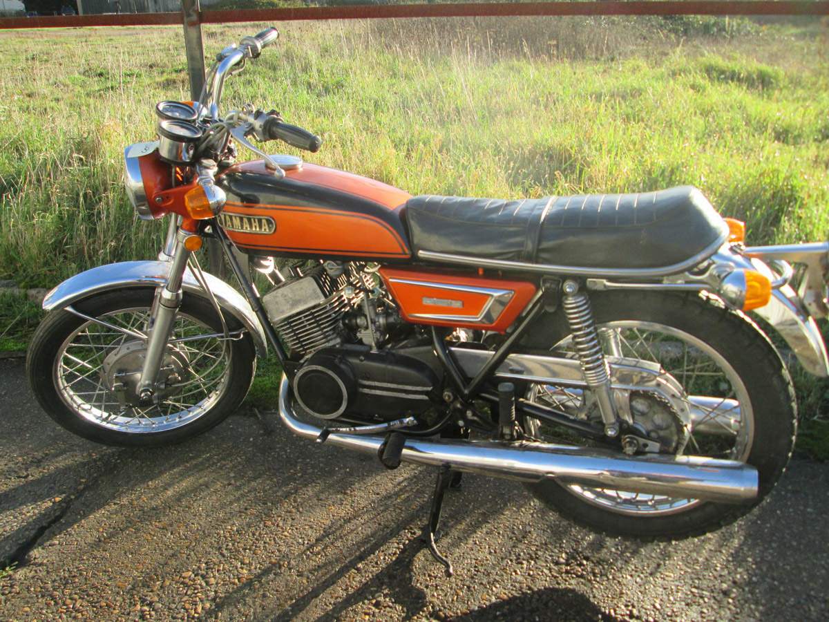 Мотоцикл Yamaha R5-C 350 1972 фото