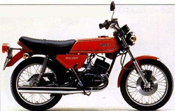 Мотоцикл Yamaha RD 125 1978 фото