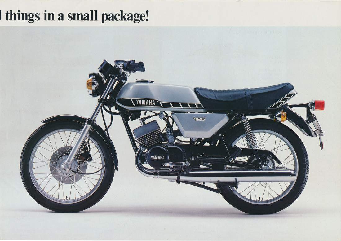 Мотоцикл Yamaha RD 125 1978 фото