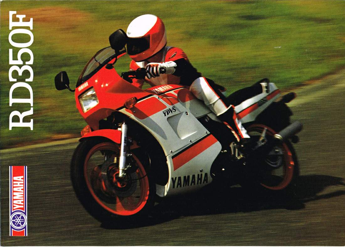 Мотоцикл Yamaha RD 350F2 1987 фото