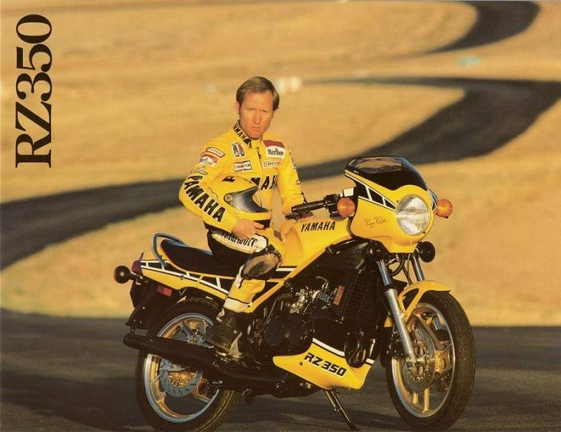 Мотоцикл Yamaha RD 350LC YPVS Kenny Roberts Signature 1983 фото