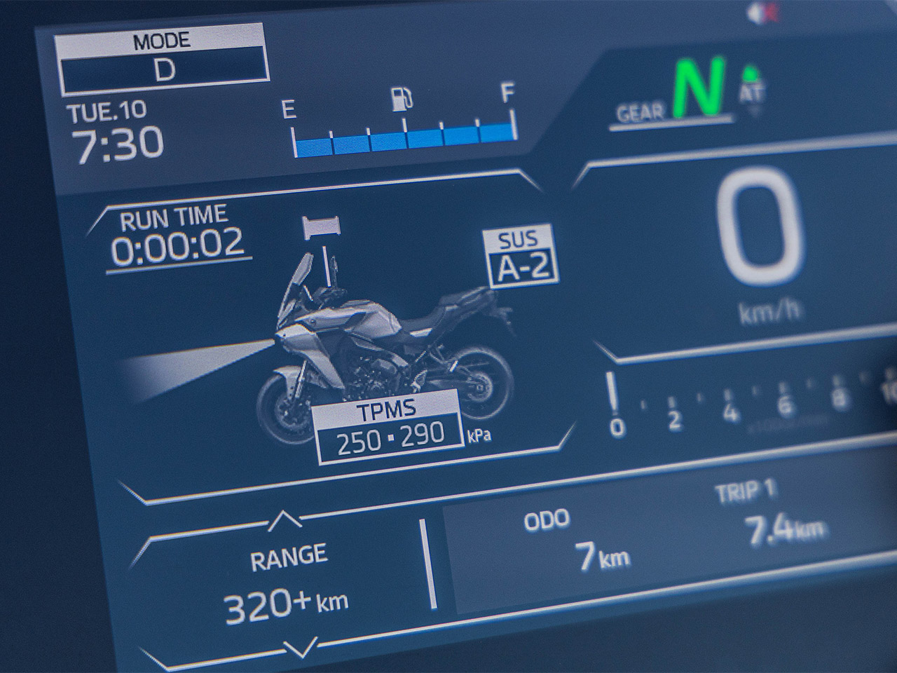 Мотоцикл Yamaha Tracer 9 GT plus 2025 фото