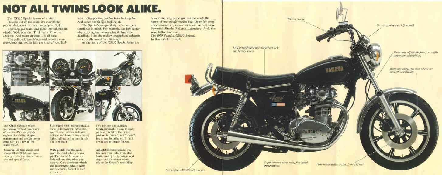 Мотоцикл Yamaha XS 650 SE 1978 фото