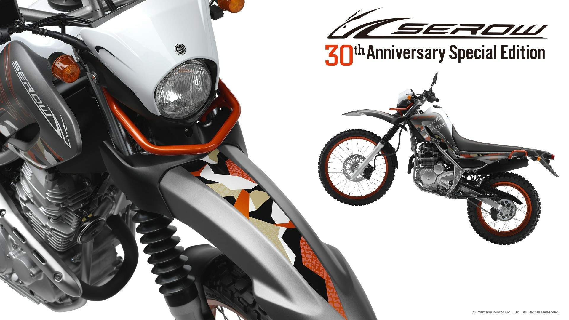Мотоцикл Yamaha XT 250 Serow 30th Anniversary Special Edition 2015 фото