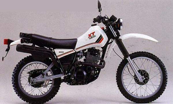 Мотоцикл Yamaha XT 400 1981 фото