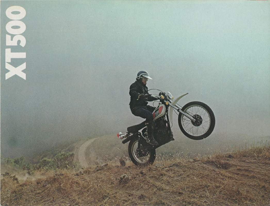 Мотоцикл Yamaha XT 500 1976 фото