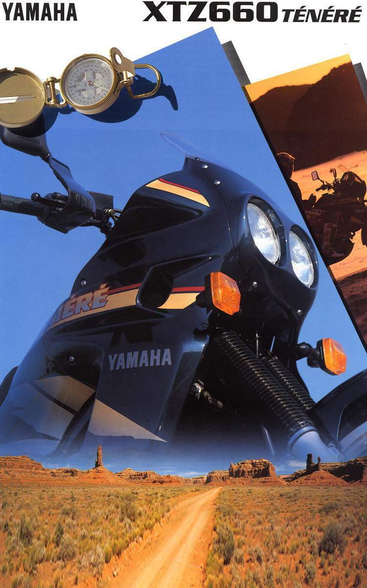 Мотоцикл Yamaha XTZ 660 Tnr 1996 фото