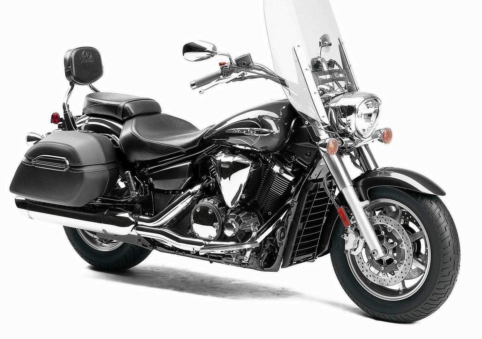 Мотоцикл Yamaha XVS 1300 V Star Tourer 2013 фото