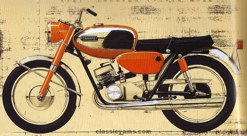 Мотоцикл Yamaha YR-1 1959 фото