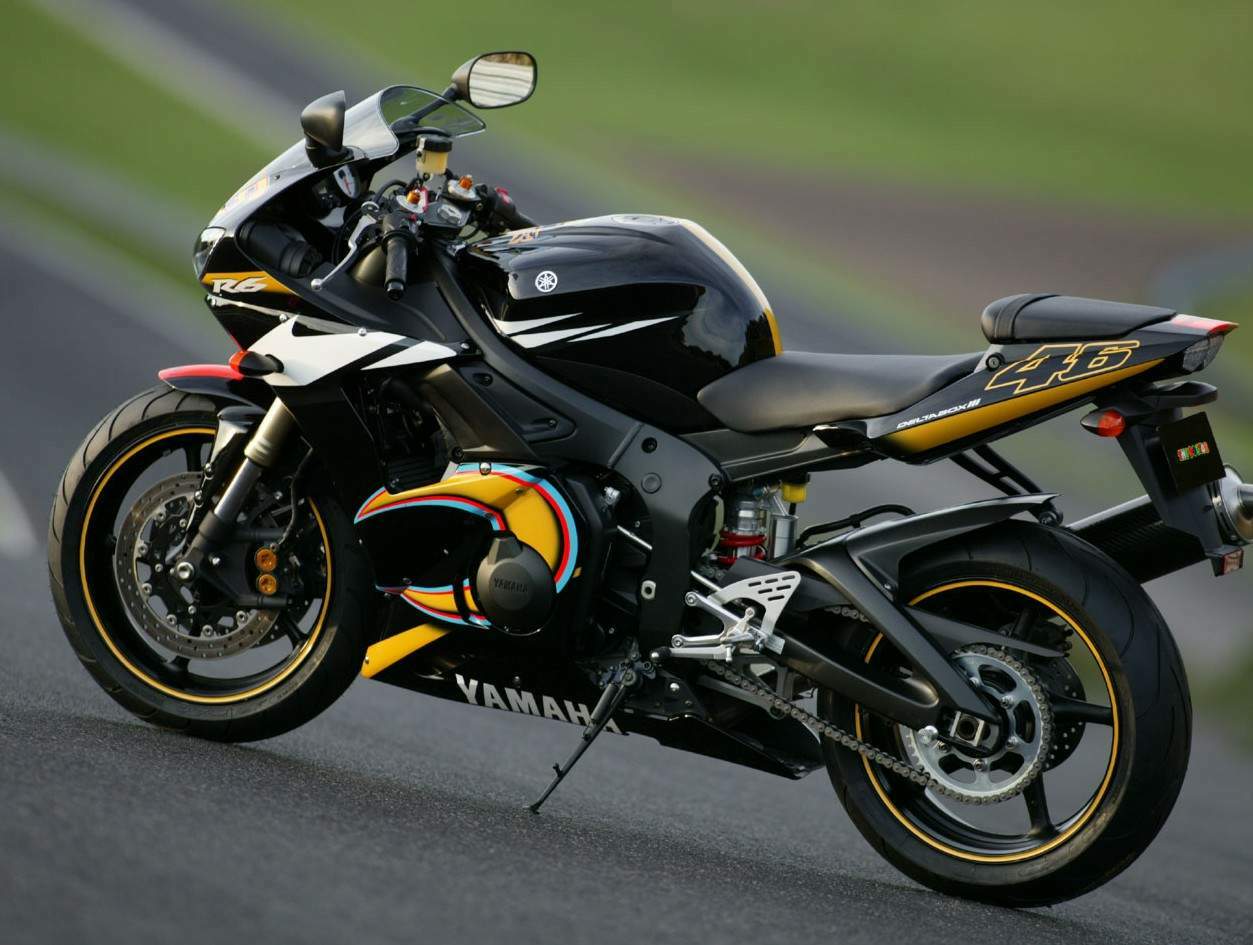 Мотоцикл Yamaha YZF 600 R6 Rossi R46 Replica 2005 фото